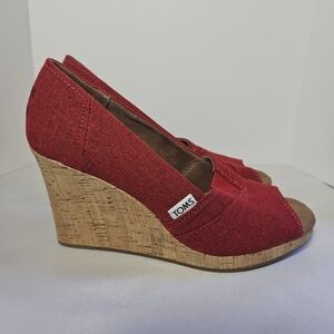 Toms Classic Wedge Shoes